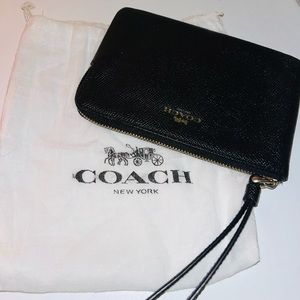 Crossgrain leather Coach